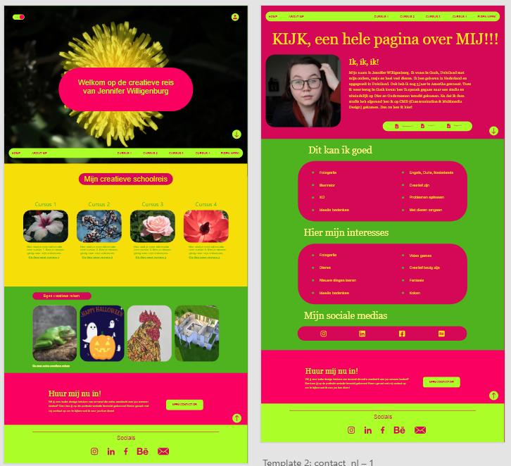 Showcasesite screens picture